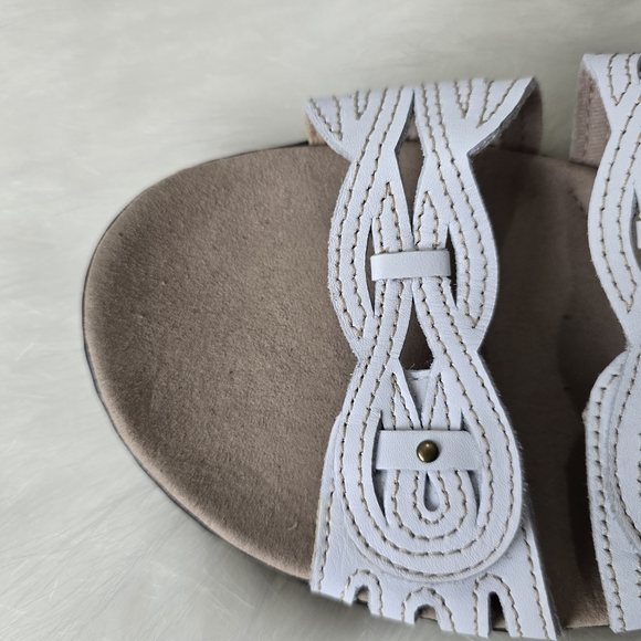 Clarks Leisa Faye Comfort Slide Sandals Women's 11 - Picture 5 of 8